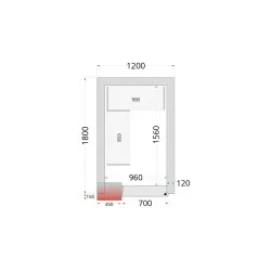Système de rayonnage modulaire TEFCOLD 46219