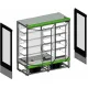 Vitrine impulsionnelle TEFCOLD EXTRA2500CD