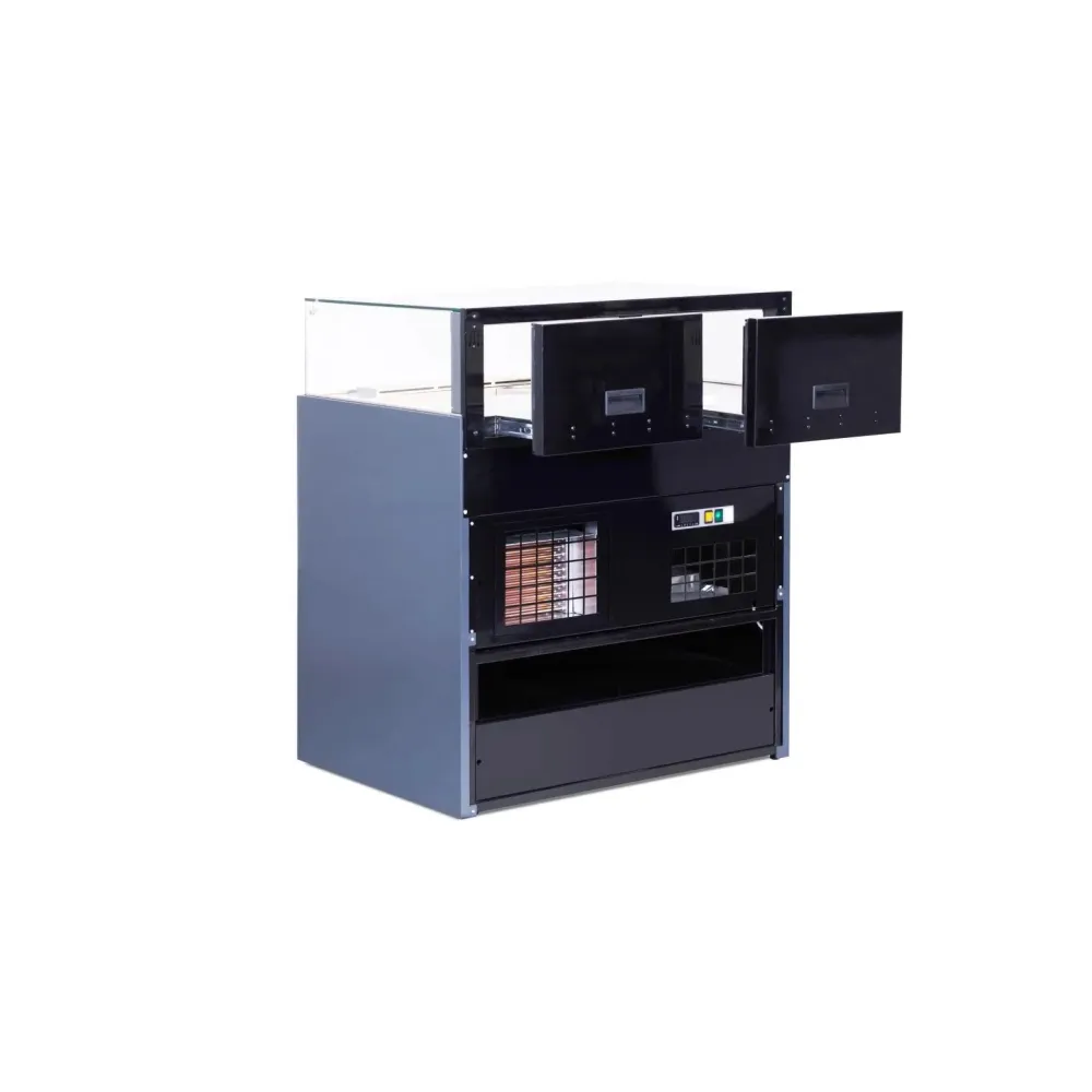 Vitrine de pâtisserie UNIS COOL CUBE-II-1500-JEWELRY-DRAWERS