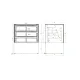 Vitrine de pâtisserie UNIS COOL CUBE-II-1500-STATIC