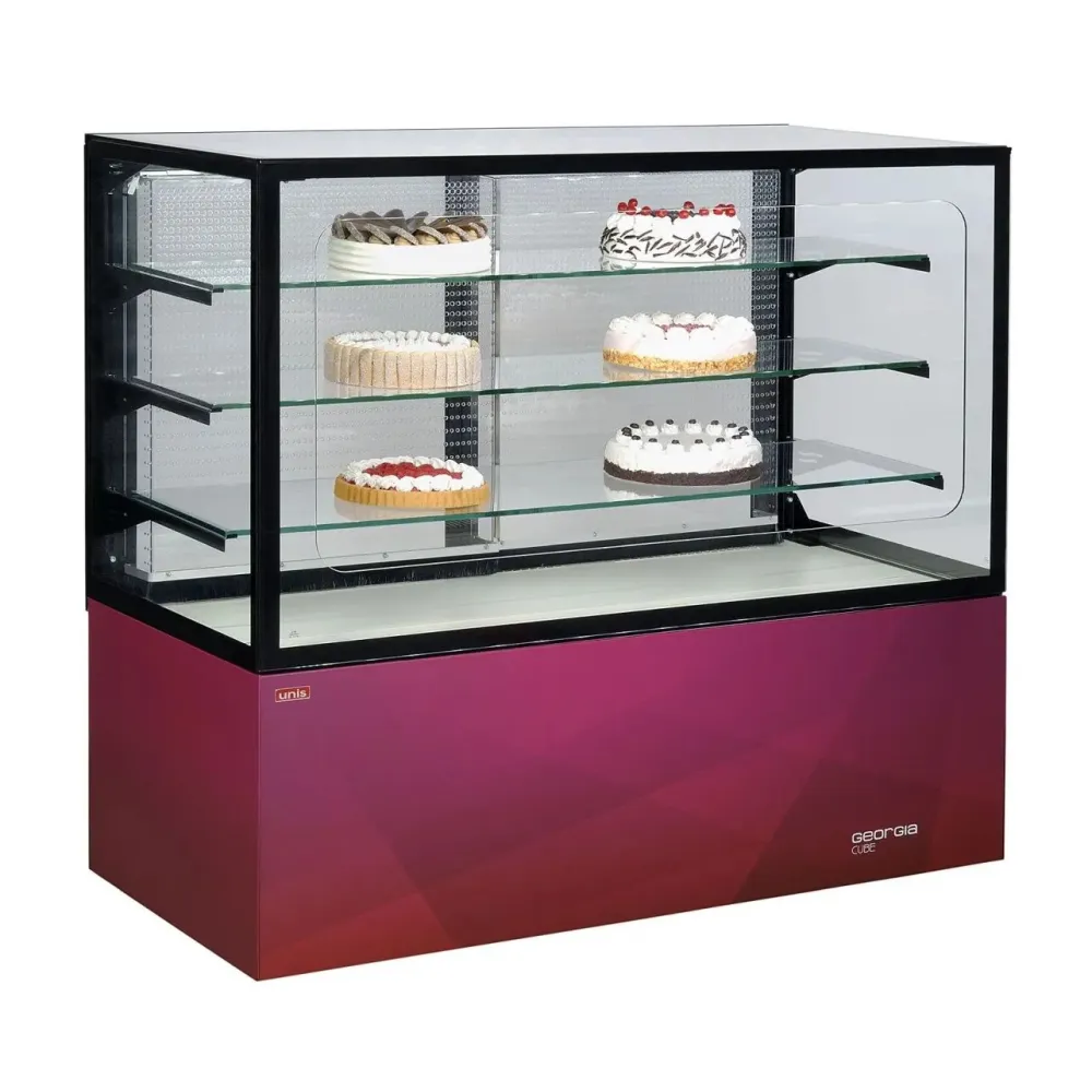 Vitrine de pâtisserie UNIS COOL CUBE-II-1500-GRABnGO
