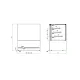 Vitrine de pâtisserie UNIS COOL CUBE-II-600-GRABnGO