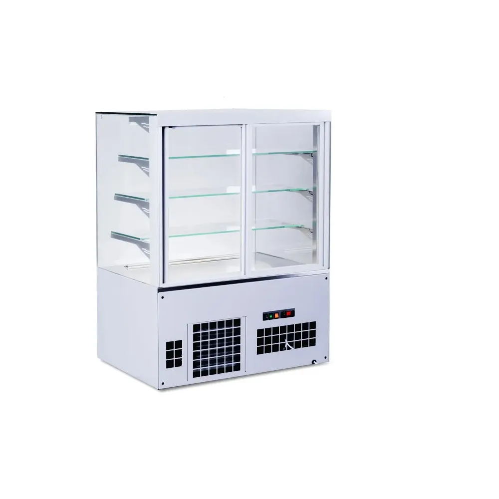 Vitrine de pâtisserie UNIS COOL CUBE-II-600-TRANSPARENT