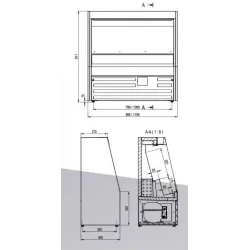 Vitrine UNIS COOL A270FU9011L