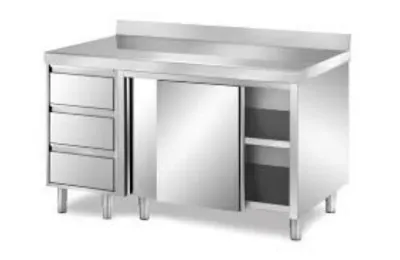 Mobilier en acier inoxydable