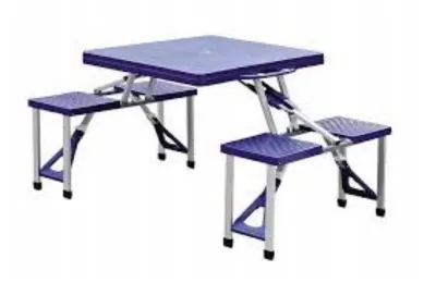 Tables, chaises et bancs pliants
