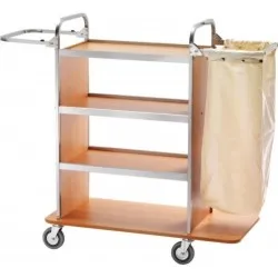 Chariots à linge pour femmes de chambre