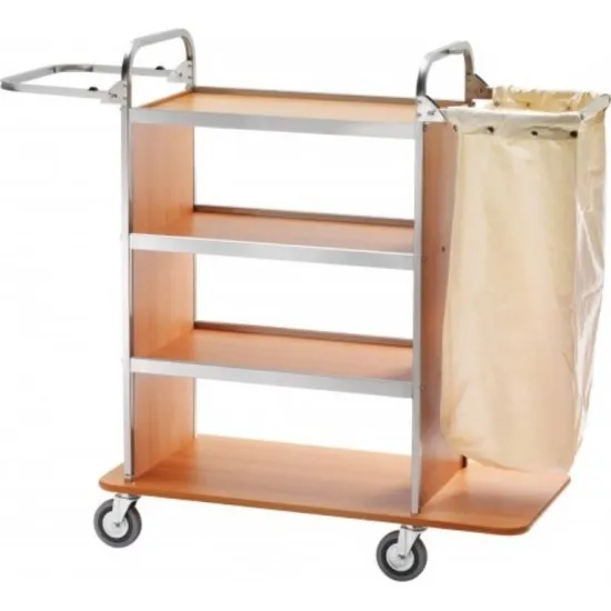 Chariots à linge pour femmes de chambre