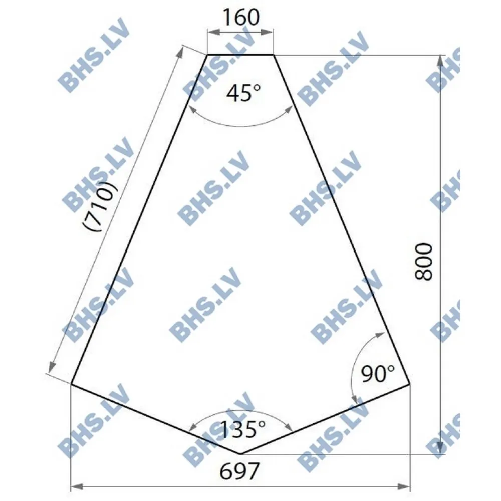 Table de coin Stalgast ST129071