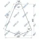 Table de coin Stalgast ST129071