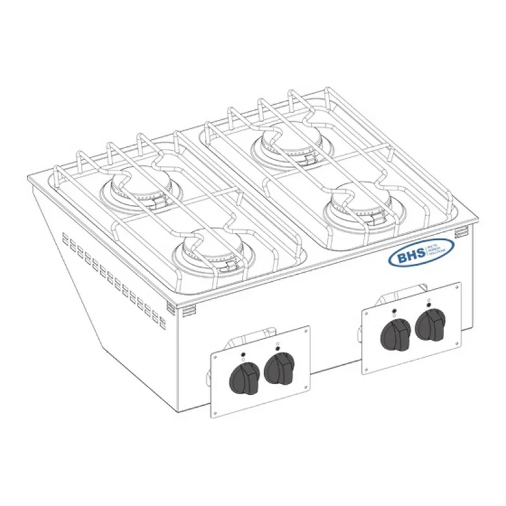 Appareil de cuisine encastrable Drop-in TECNOINOX 133002