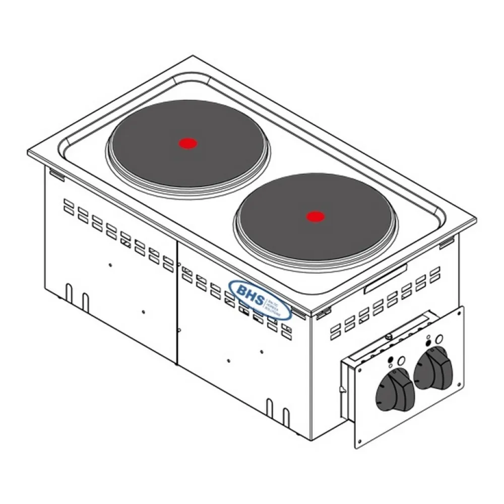 Appareil de cuisine encastrable Drop-in TECNOINOX 136001
