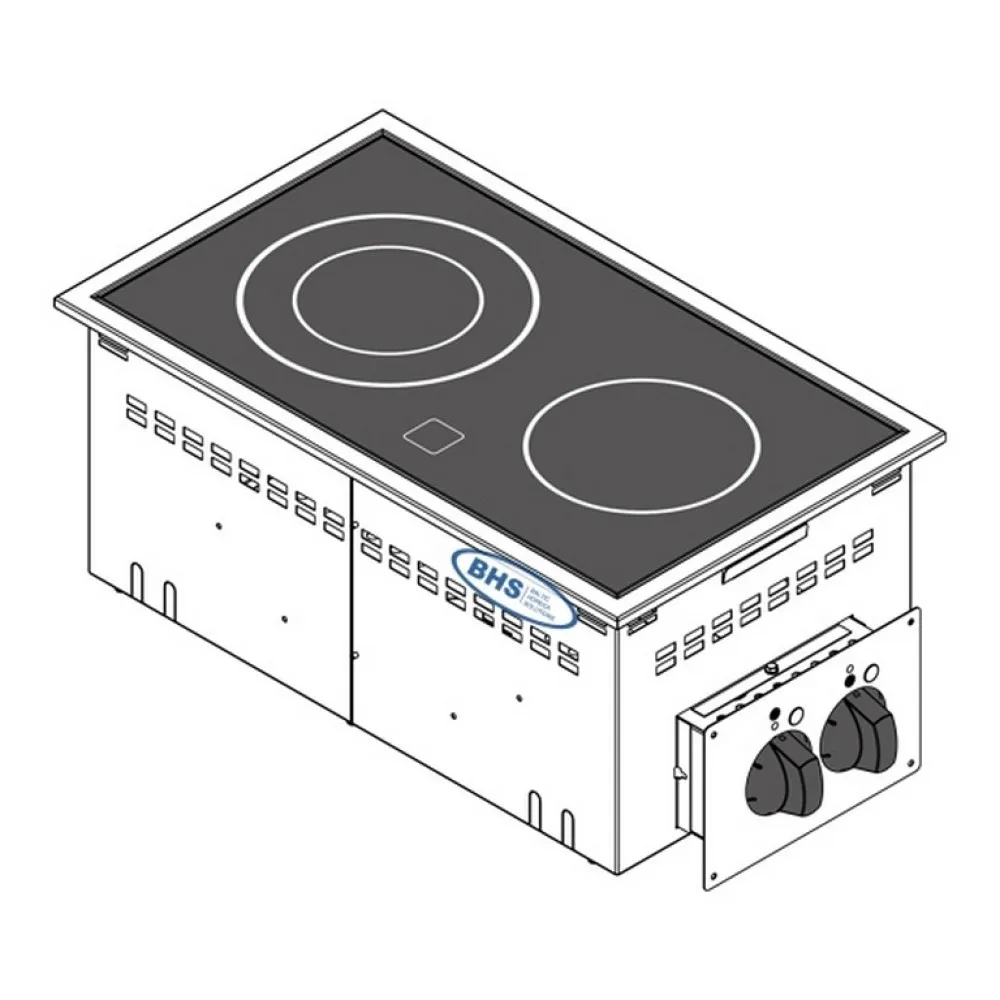 Appareil de cuisine encastrable Drop-in TECNOINOX 136006