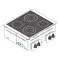 Appareil de cuisine encastrable Drop-in TECNOINOX 136008