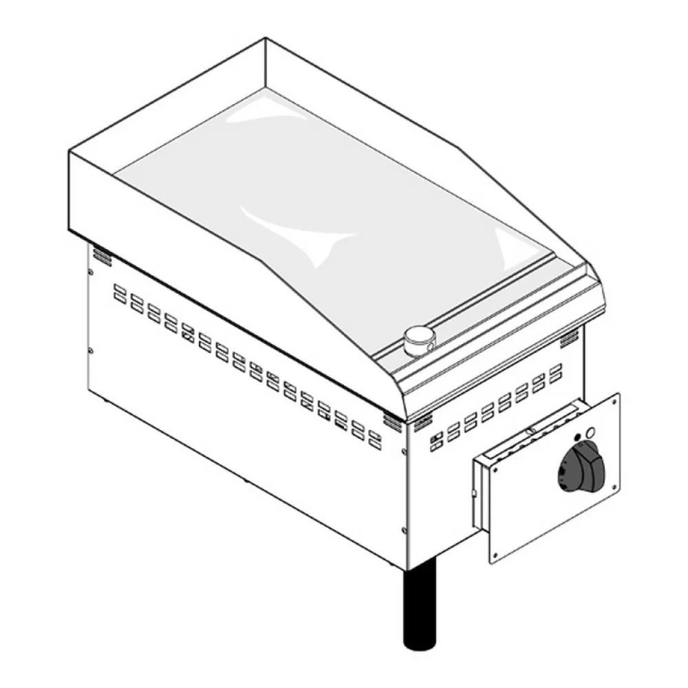 Appareil de cuisine encastrable Drop-in TECNOINOX 136017