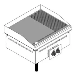 Appareil de cuisine encastrable Drop-in TECNOINOX 136021