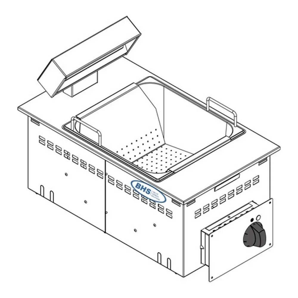 Appareil de cuisine encastrable Drop-in TECNOINOX 136034