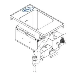 Appareil de cuisine encastrable Drop-in TECNOINOX 136038