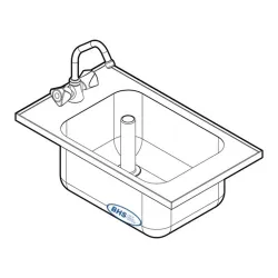Appareil de cuisine encastrable Drop-in TECNOINOX 136039