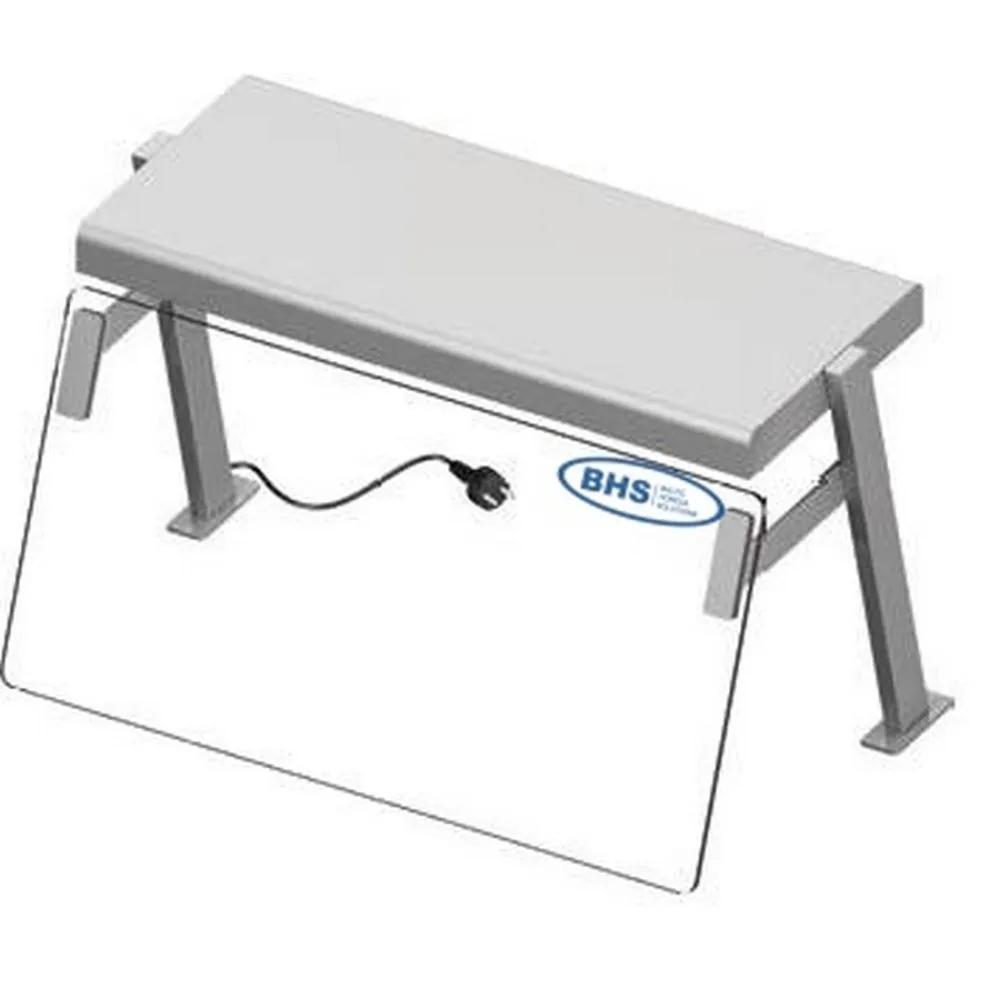Vitre de protection avec éclairage Stalgast ST252081