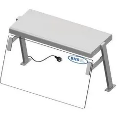 Vitre de protection avec éclairage Stalgast ST252081