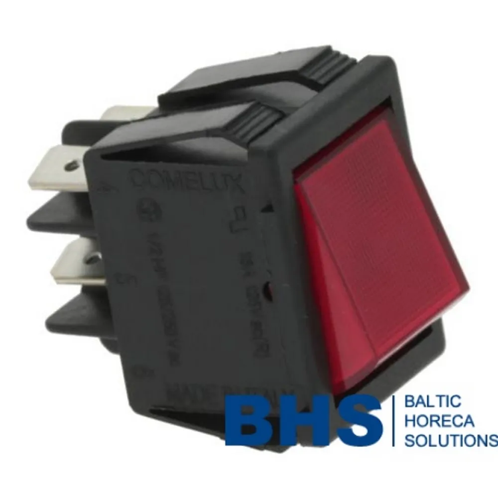 Interrupteur bipolaire rouge LF L3319019