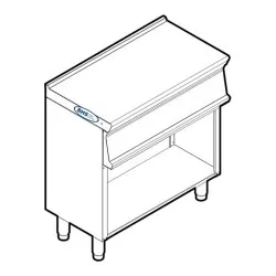 Support pour équipement TECNOINOX 716114