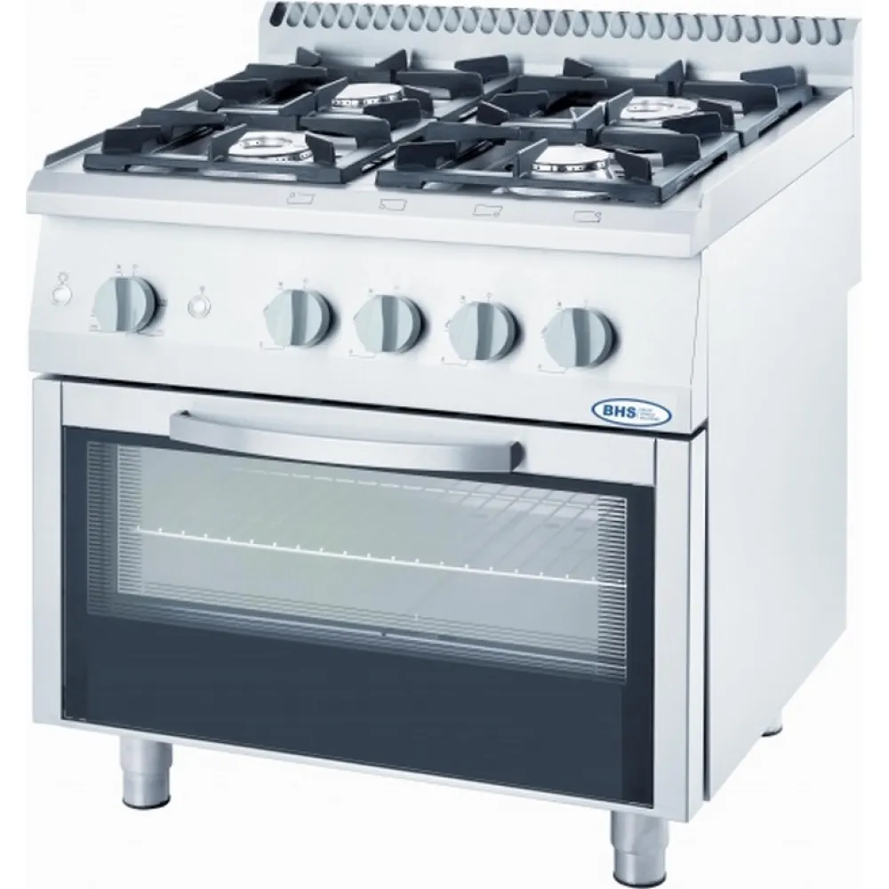 Cuisinière à gaz avec four Stalgast 9710210