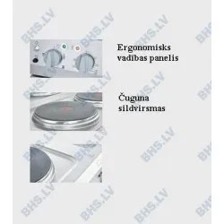 Cuisinière électrique avec four Stalgast 9715000