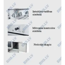 Cuisinière électrique avec four Stalgast 9716000