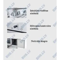 Cuisinière électrique avec four Stalgast 9718000