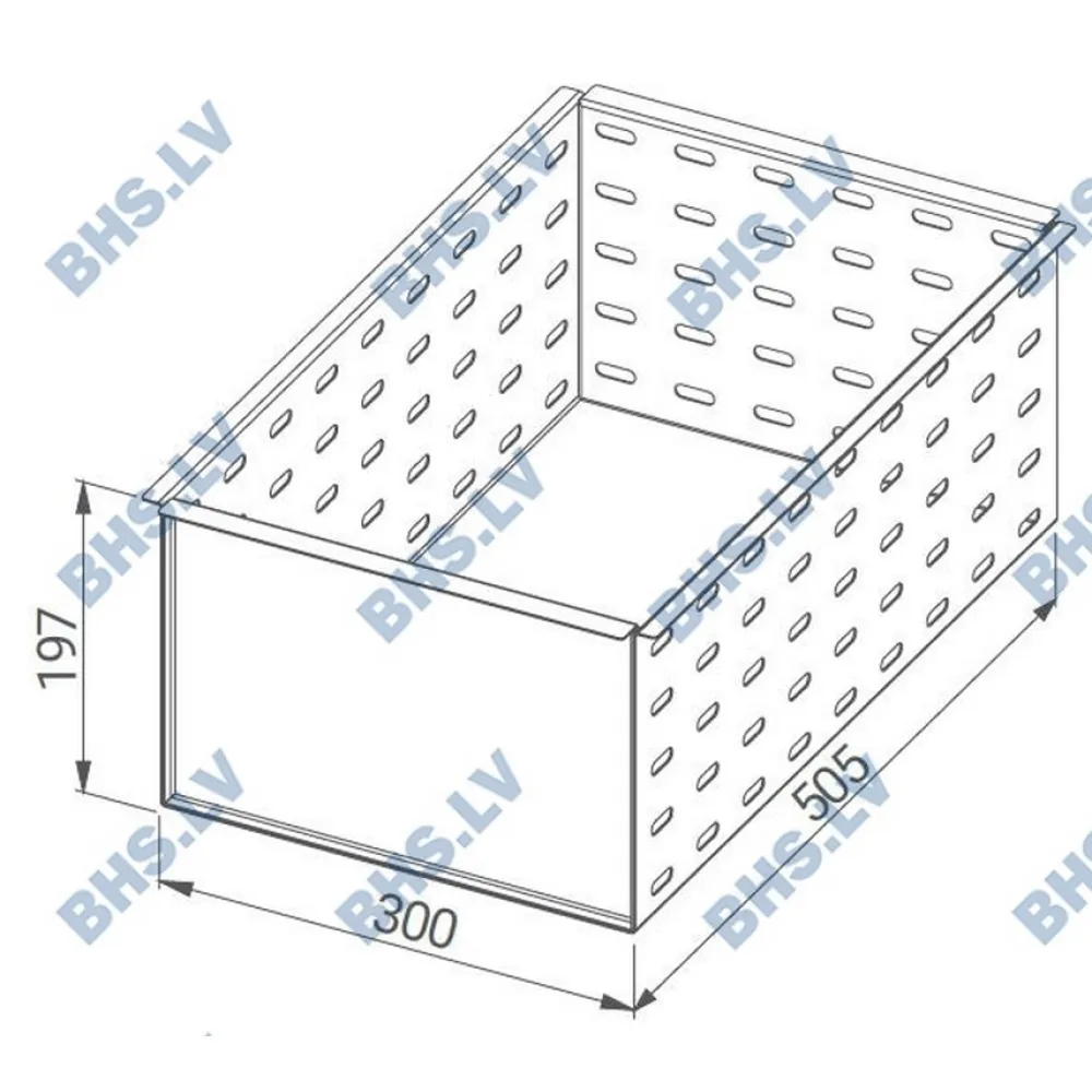 Accessoire pour table réfrigérée Novameta A-F-SIKS