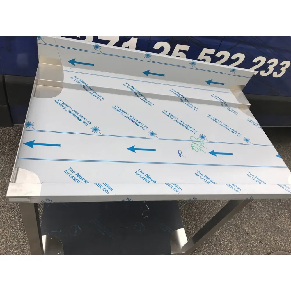 Table de sortie de lavage avec étagère Novameta PPG110