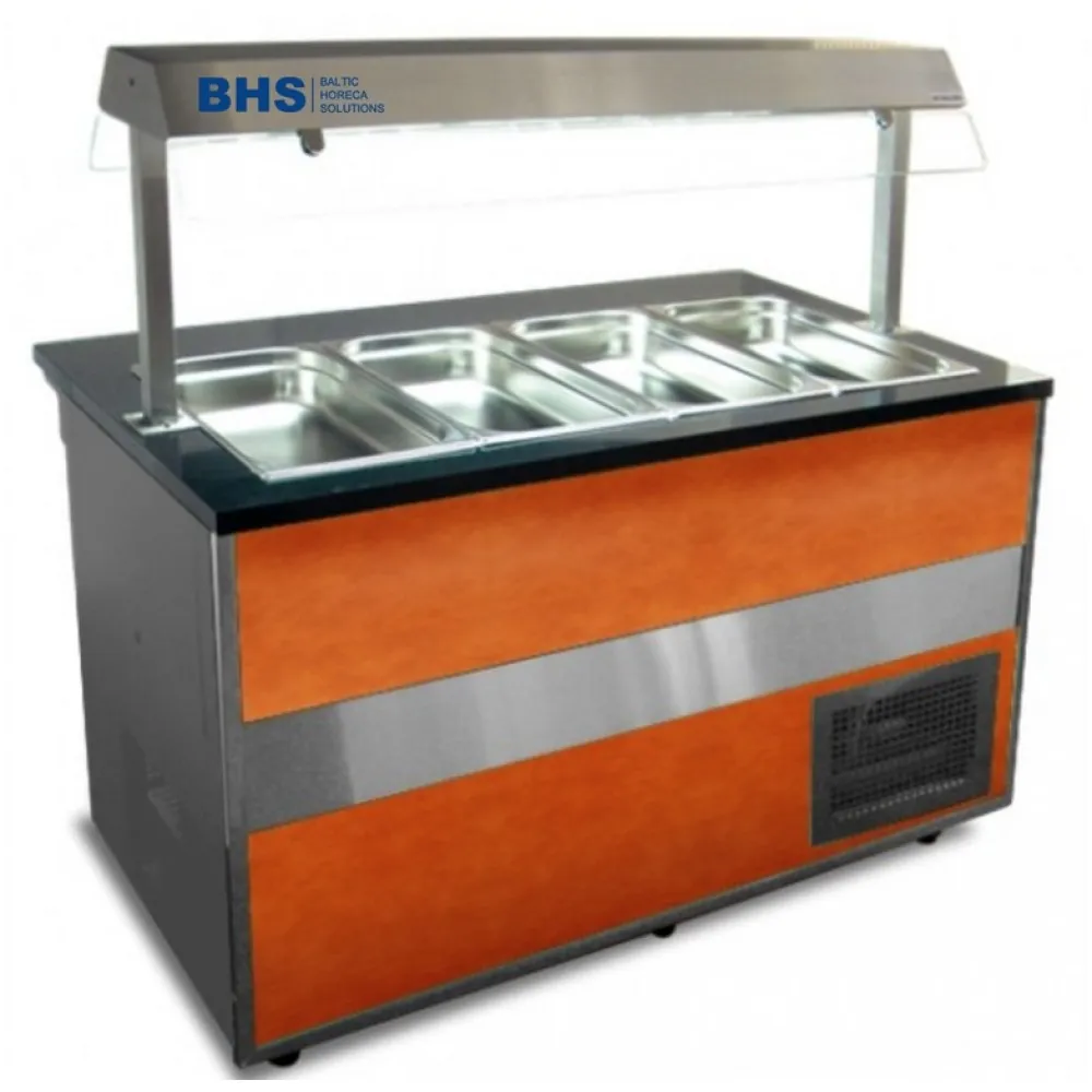 Vitrine chaude pour cantine IGLOO GL100/OP