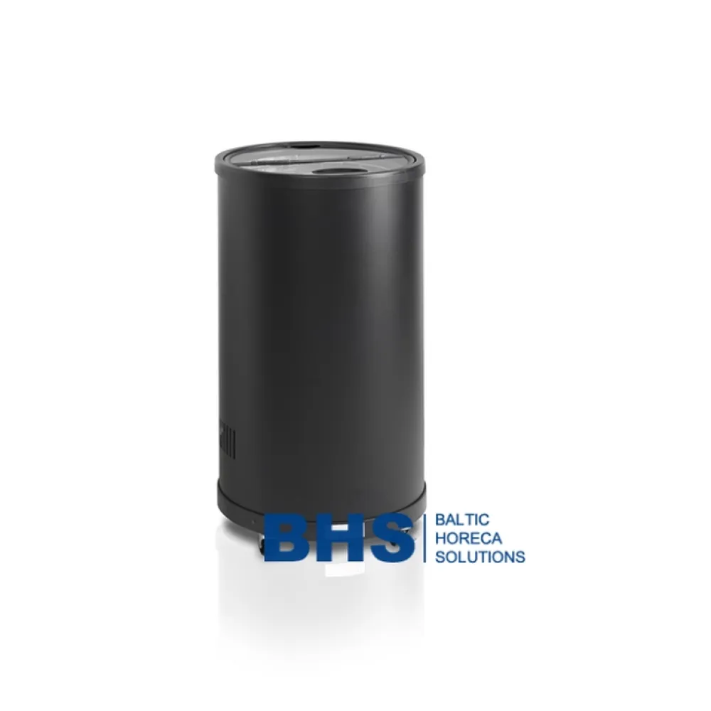 Vitrine cylindrique pour canettes TEFCOLD CC45