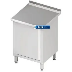 Table métallique avec portes battantes Novameta DPO-VLU-60/60/90