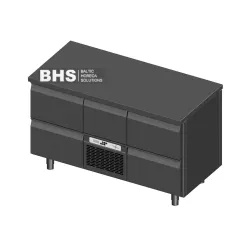 Table réfrigérée avec tiroirs Novameta BHS-FP0-E212-130/70/90