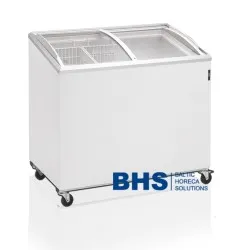 Congélateur coffre vitrine TEFCOLD IC301SCEB