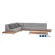 Ensemble de mobilier de terrasse GRATTONI IVORY