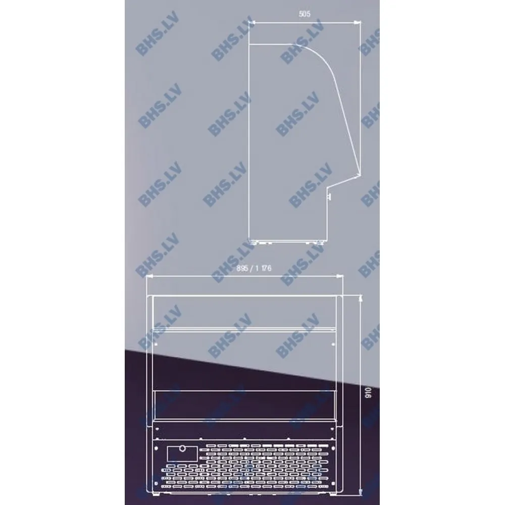 Vitrine UNIS COOL 1170110
