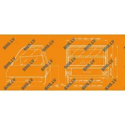 Vitrine chauffante UNIS COOL 1130140