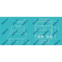 Petite vitrine de comptoir UNIS COOL 1145120