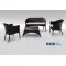 Ensemble de mobilier de terrasse GRATTONI GS912S