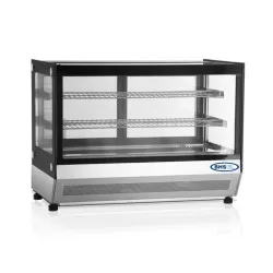 Petite vitrine de comptoir TEFCOLD LCT900F/BLACK