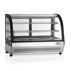 Petite vitrine de comptoir TEFCOLD LCT900C/BLACK