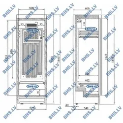 Réfrigérateur TEFCOLD SD1380
