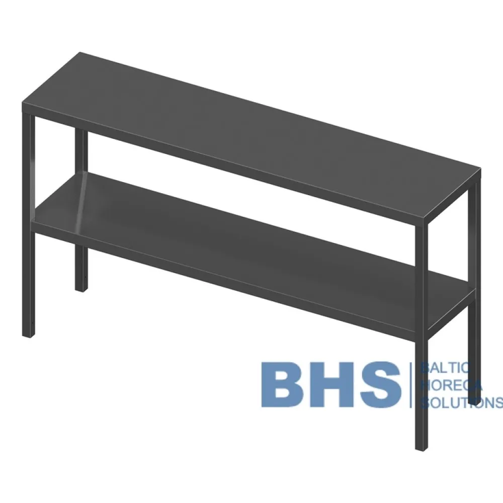 Passe-plat avec 2 étagères Novameta BHS-LPL2-60-30-70