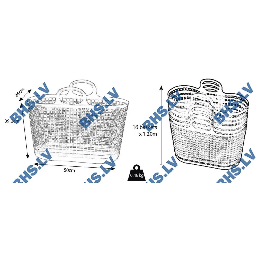 Panier et chariot de courses Shopping Basket MARKET4230