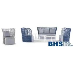 Ensemble de mobilier de terrasse GRATTONI MILOS