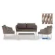 Ensemble de mobilier de terrasse GRATTONI MINORCA-S